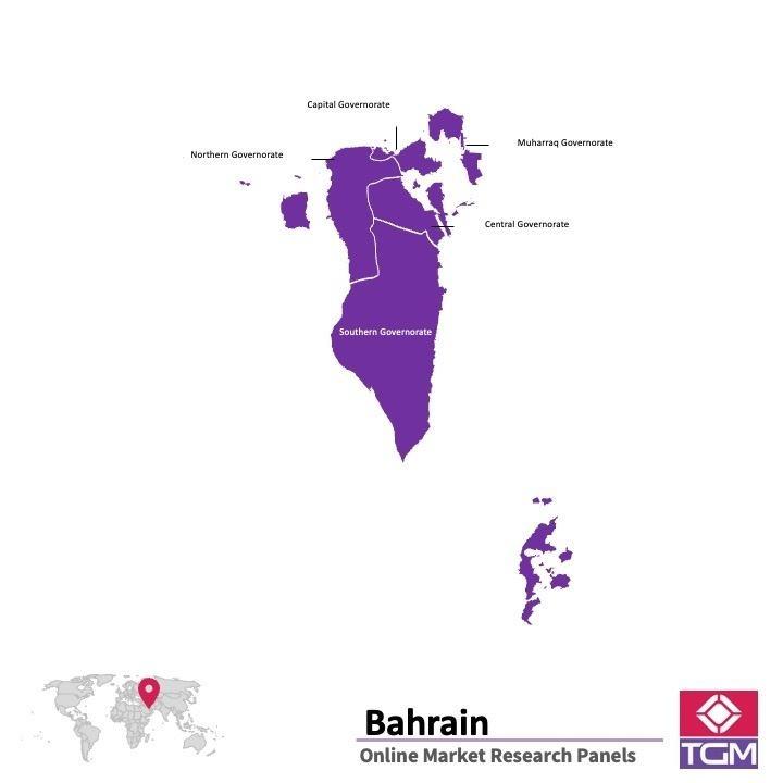 Onlinepanel i Bahrain| Marknadsundersökning i Bahrain