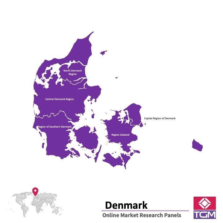 Onlinepanel i Danmark| Marknadsundersökning i Danmark