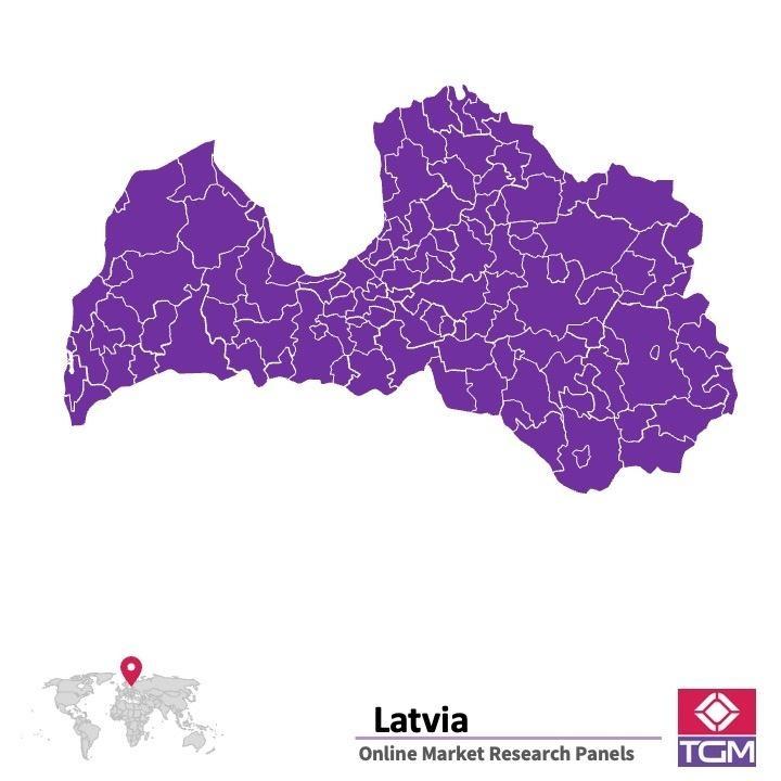 Onlinepanel i Lettland| Marknadsundersökning i Lettland