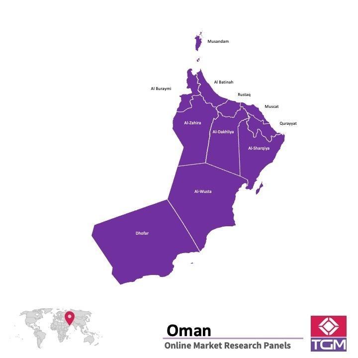 Onlinepanel i oman| Marknadsundersökning i oman