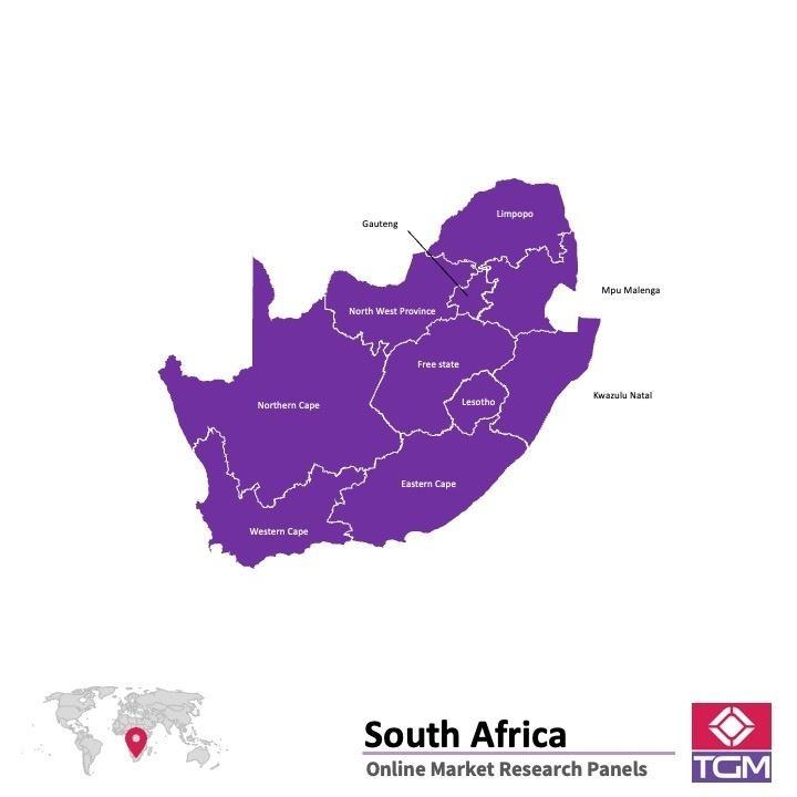 Onlinepanel i Sydafrika| Marknadsundersökning i Sydafrika