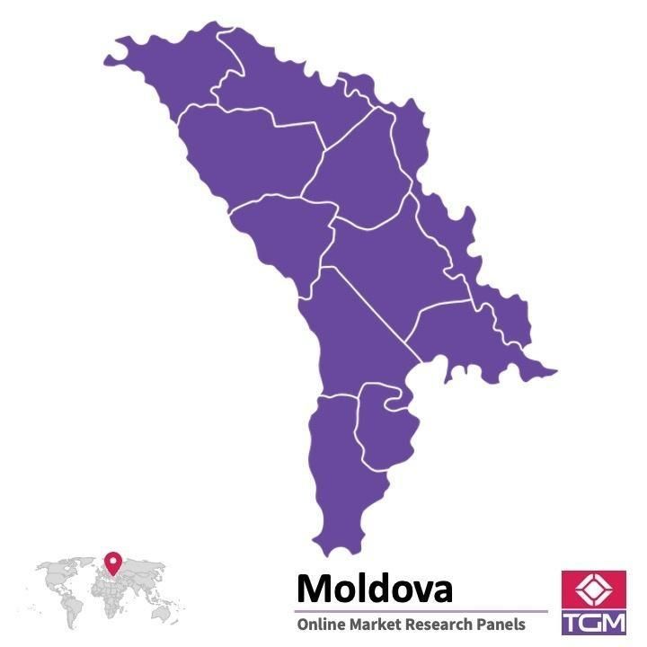 Onlinepanel i Moldavien|  Marknadsundersökning i Moldavien