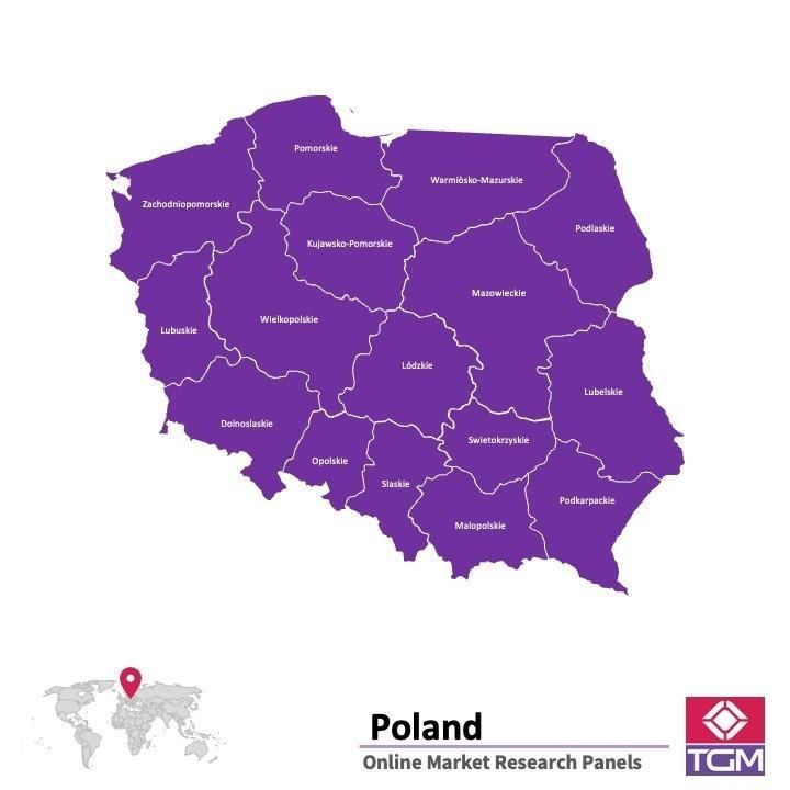 Onlinepanel i Polen|  Marknadsundersökning i Polen