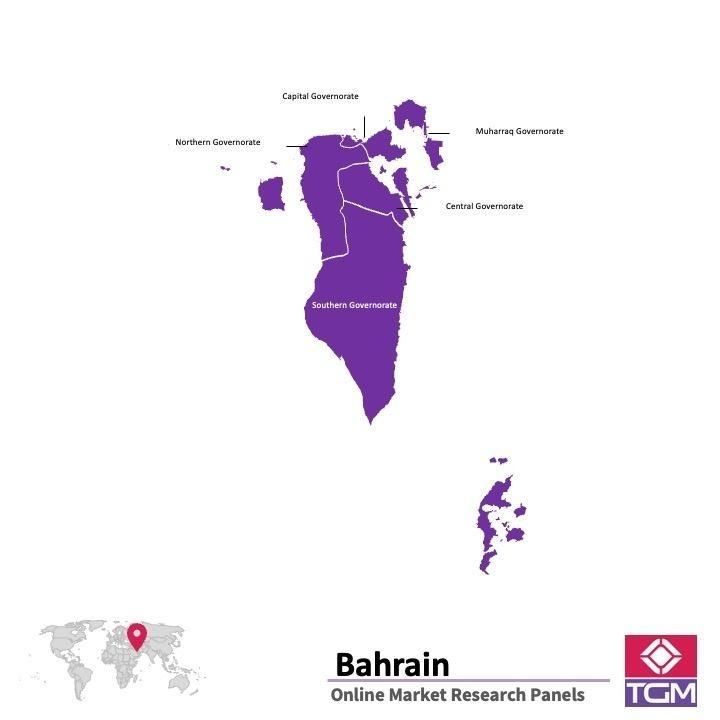 Onlinepanel i Bahrain|  Marknadsundersökning i Bahrain