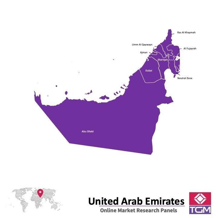Onlinepanel i UAE|  Marknadsundersökning i UAE