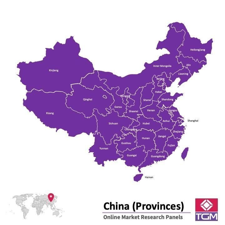 Onlinepanel i Kina|  Marknadsundersökning i Kina